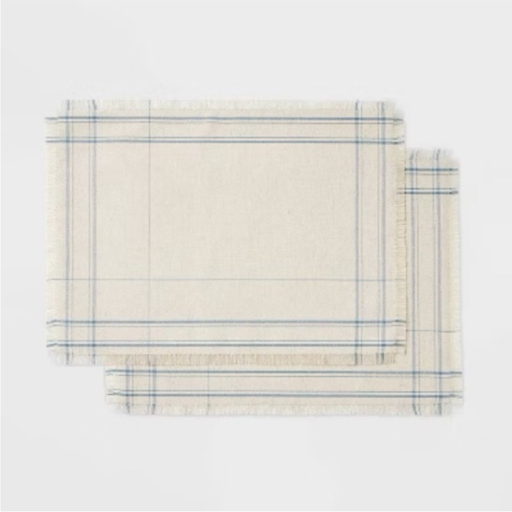 NWT‎ STUDIO MCGEE GRID PLACEMATS 2pc